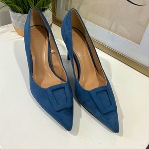 Zara Suede Pump - Size 9